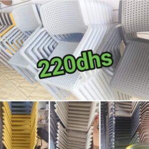 Chaise plastique pour cafe et restaurant snack mahlaba